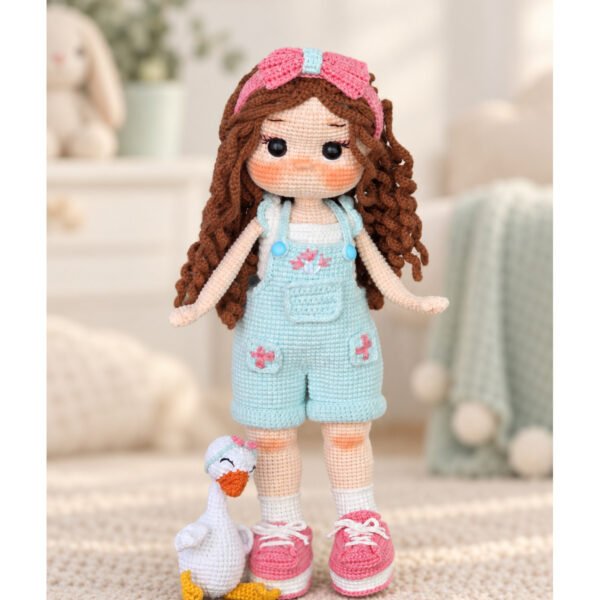 Masal Kızı El Yapımı Amigurumi Bebek
