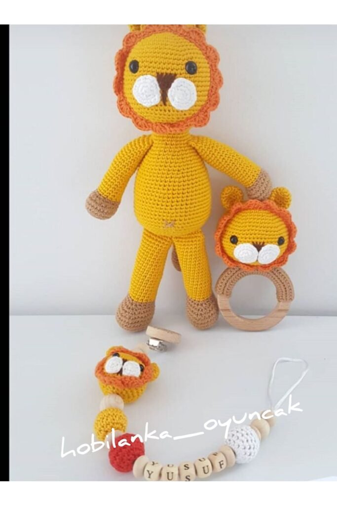 Amigurumi yenidoğan set