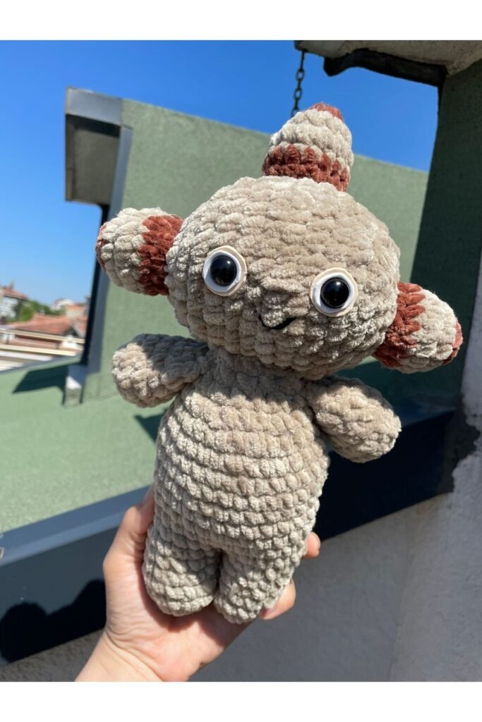 Amigurumi kadife makka pakka