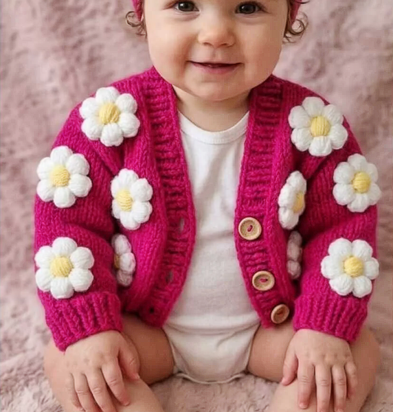 el örgüsü bebek hırka