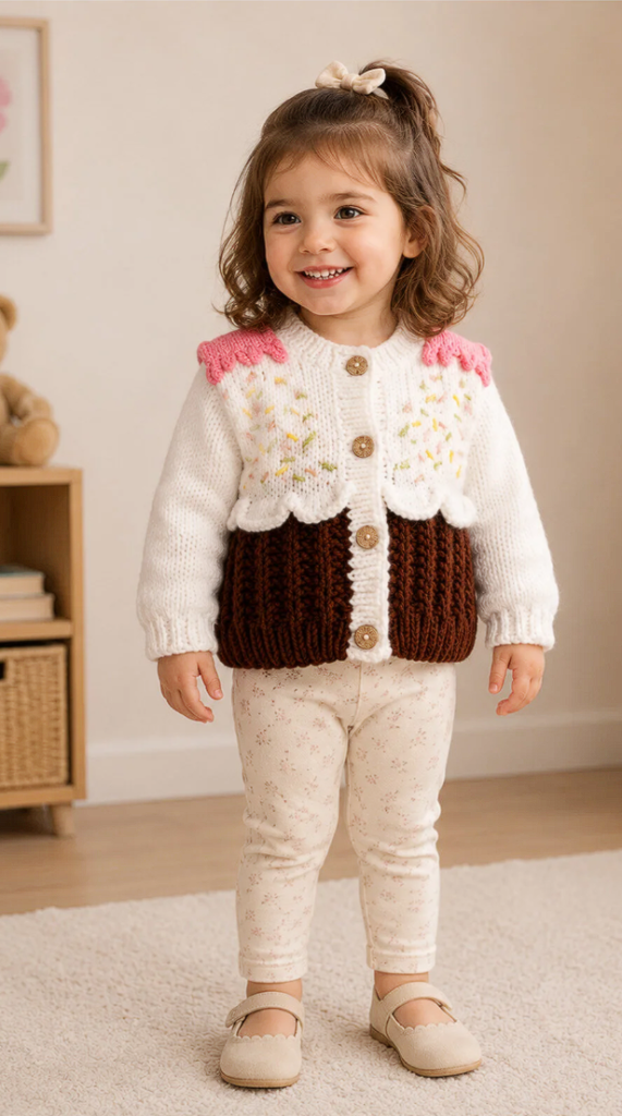 el örgüsü bebek hırka