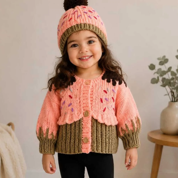 el örgüsü bebek hırka
