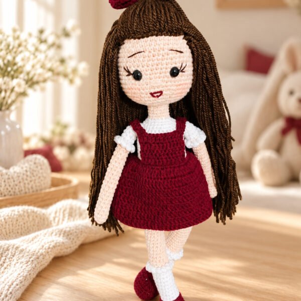 30 cm El Örgüsü Amigurumi Bebek | Annelerin El Emeği