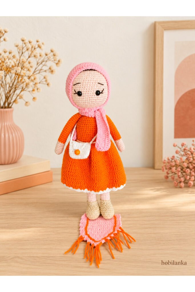 30 cm El Örgüsü Amigurumi Bebek | Annelerin El Emeği