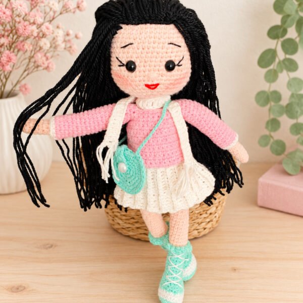 30 cm El Örgüsü Amigurumi Bebek | Annelerin El Emeği