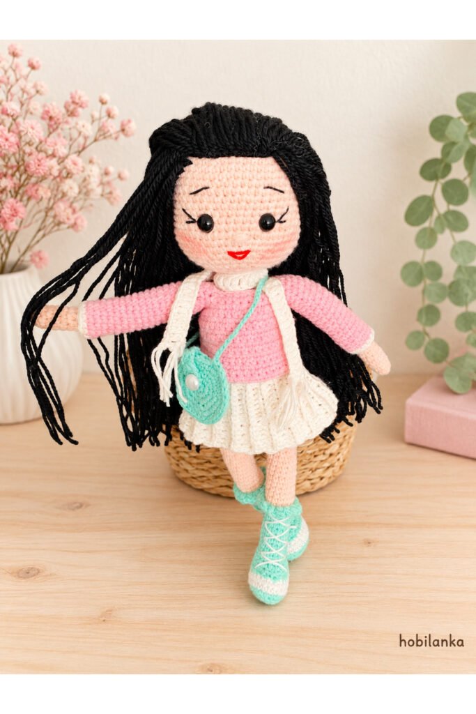 30 cm El Örgüsü Amigurumi Bebek | Annelerin El Emeği