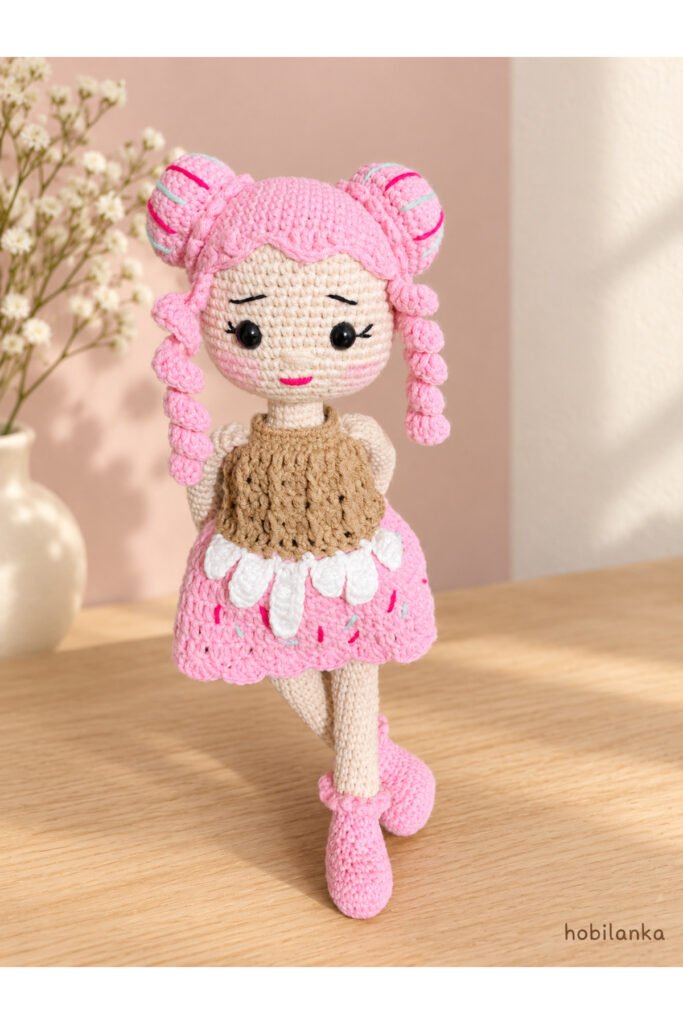 30 cm El Örgüsü Amigurumi Bebek | Annelerin El Emeği