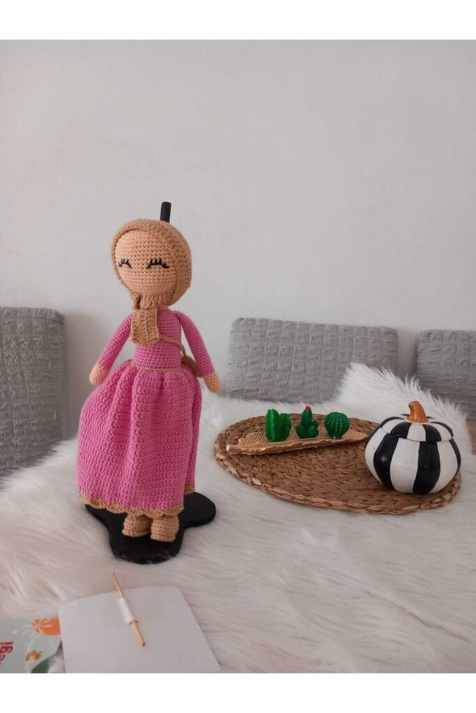 Amigurumi tesettür bebek