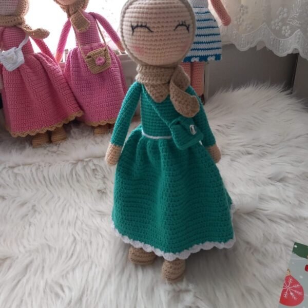 Amigurumi tesettür bebek
