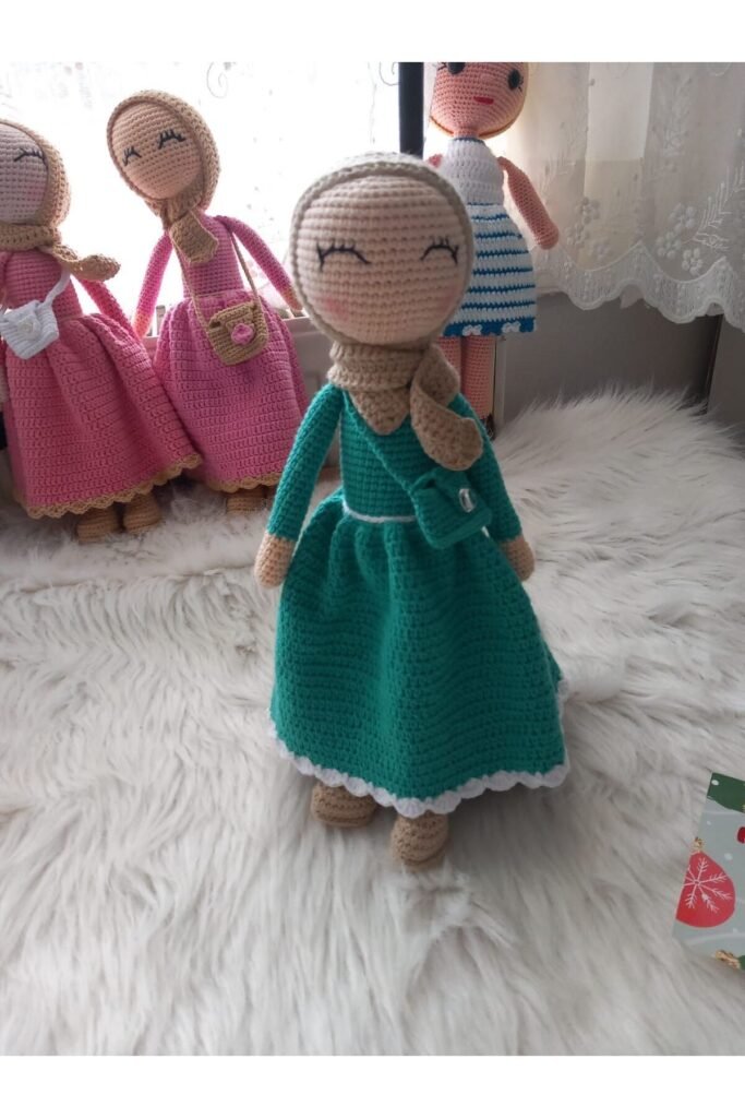 Amigurumi tesettür bebek