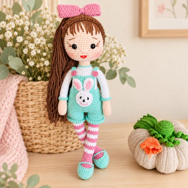 30 cm El Örgüsü Amigurumi Bebek | Annelerin El Emeği