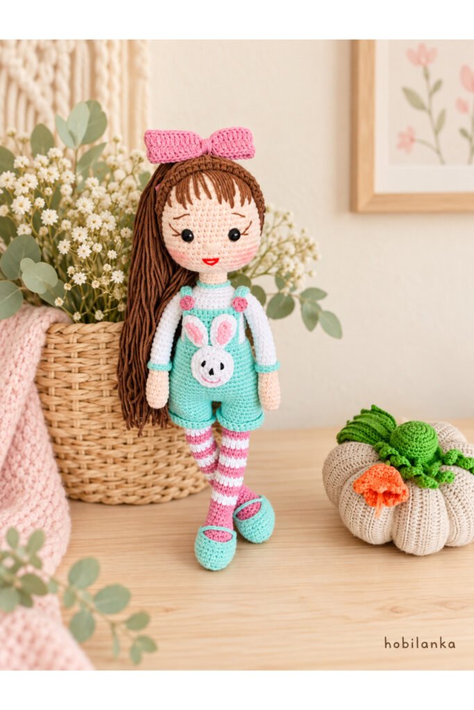 30 cm El Örgüsü Amigurumi Bebek | Annelerin El Emeği
